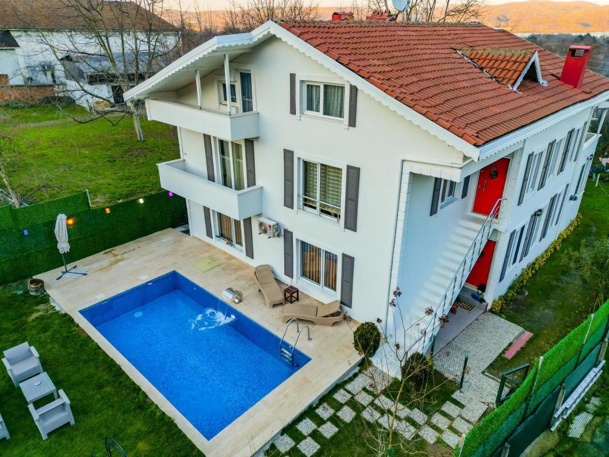 Villa Atlas Muhafazakar Havuzlu, Mustakil Genis Bahceli Sapanca Luaran gambar